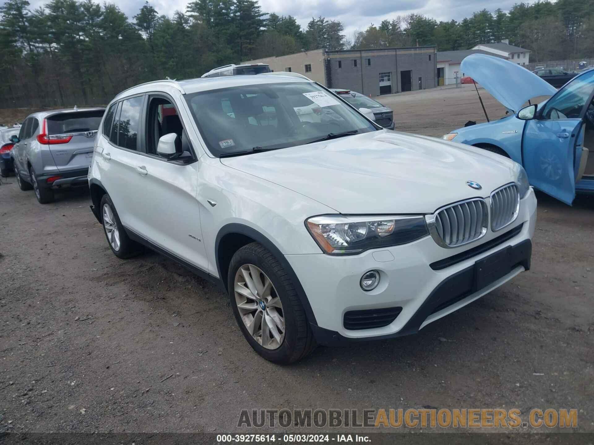 5UXWX9C38H0T17597 BMW X3 2017