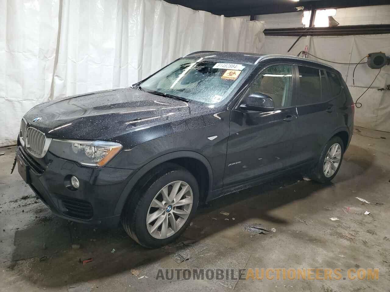 5UXWX9C38H0T18118 BMW X3 2017