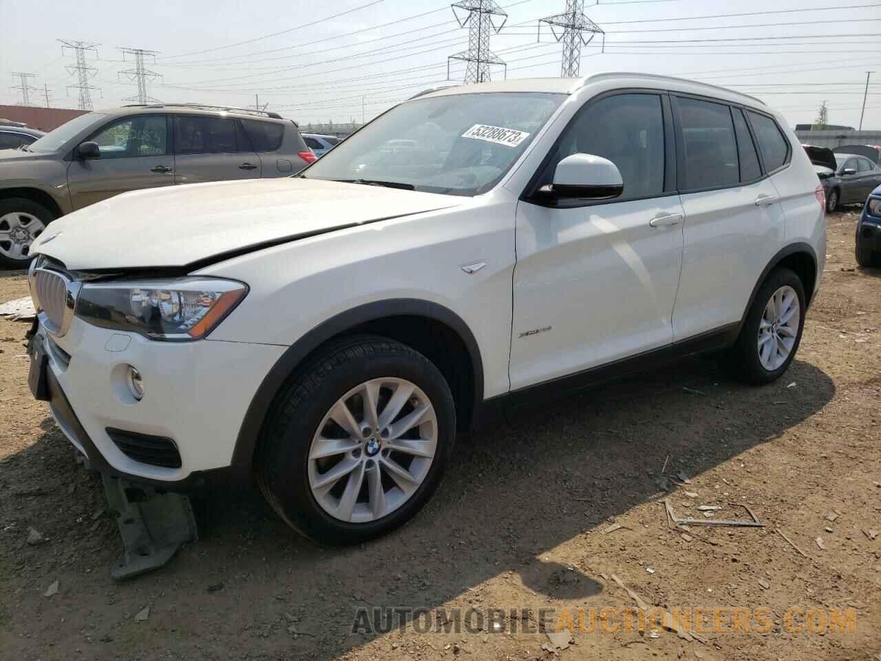 5UXWX9C38H0T18409 BMW X3 2017