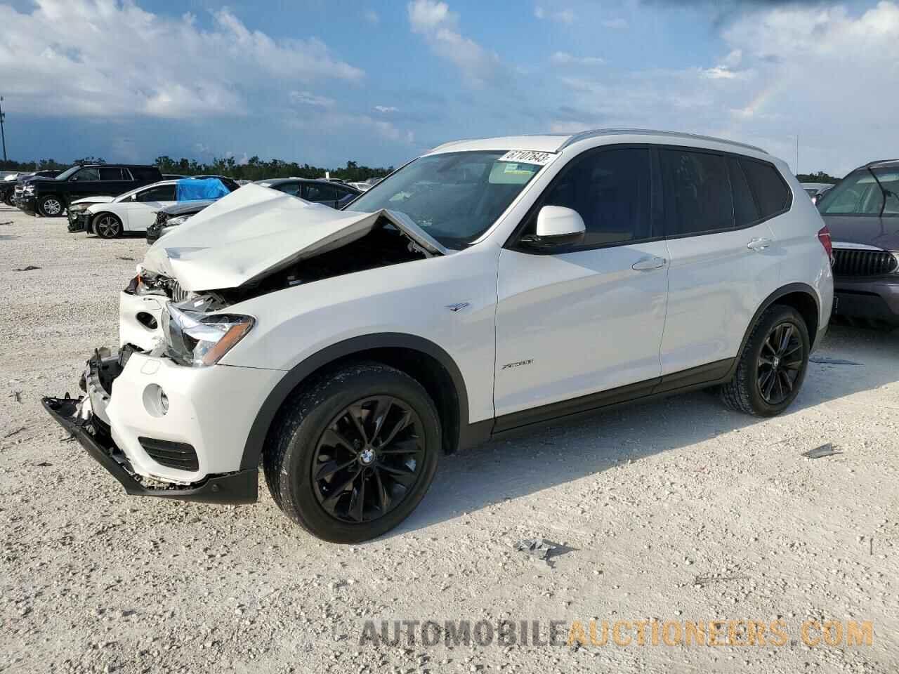 5UXWX9C38H0T18491 BMW X3 2017