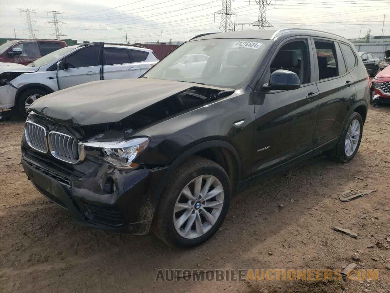 5UXWX9C38H0T21729 BMW X3 2017