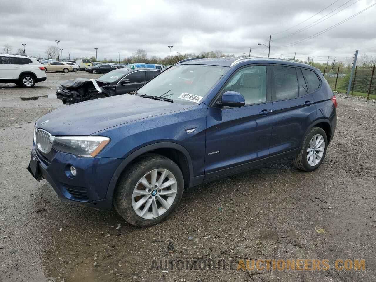 5UXWX9C38H0T21875 BMW X3 2017