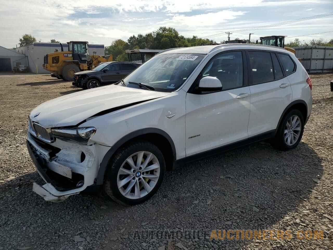 5UXWX9C38H0T23643 BMW X3 2017