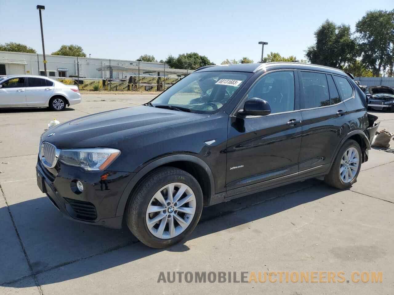 5UXWX9C38H0W68719 BMW X3 2017