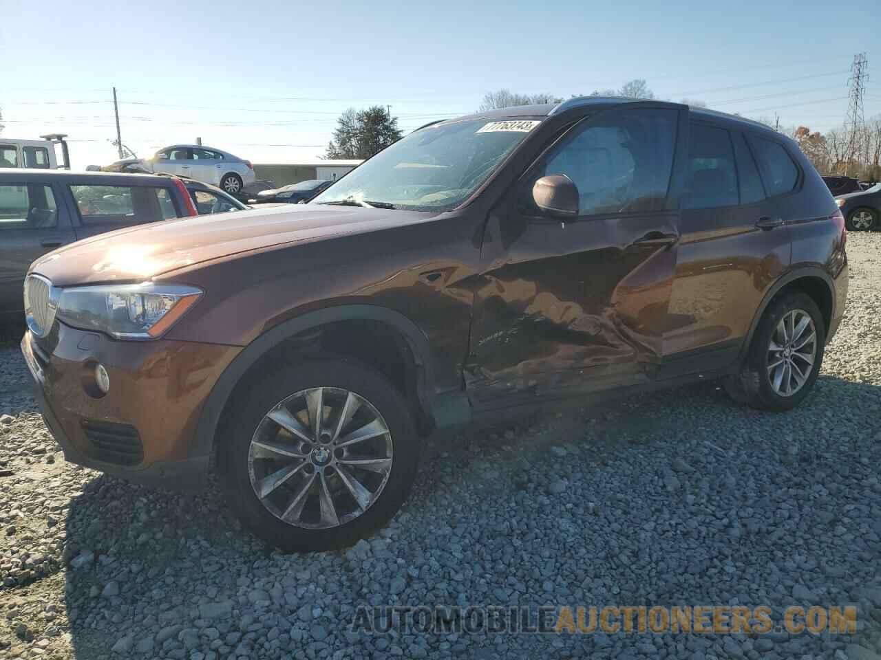 5UXWX9C38H0W70700 BMW X3 2017