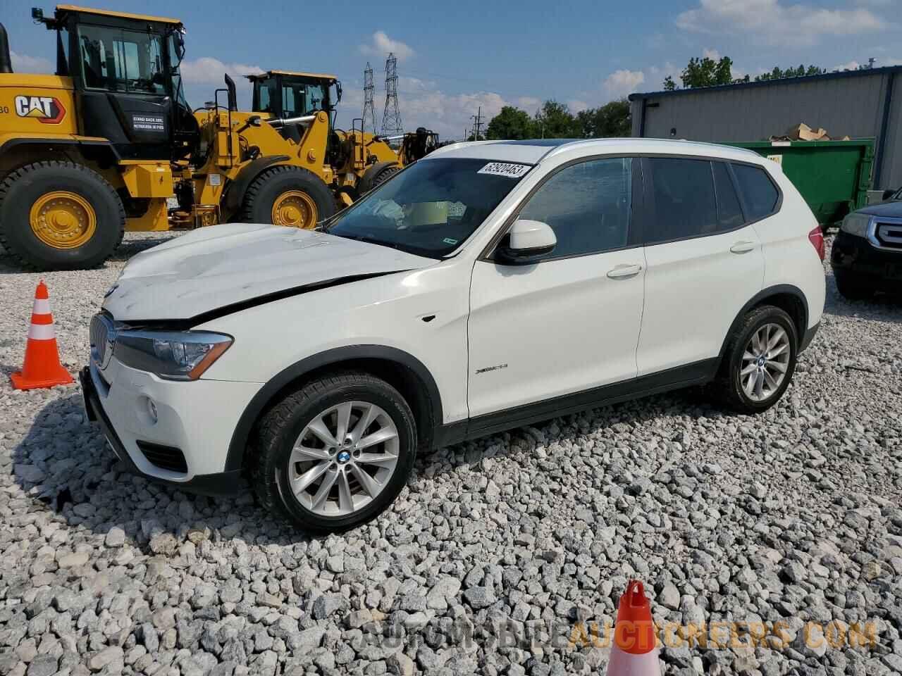 5UXWX9C38H0W72866 BMW X3 2017