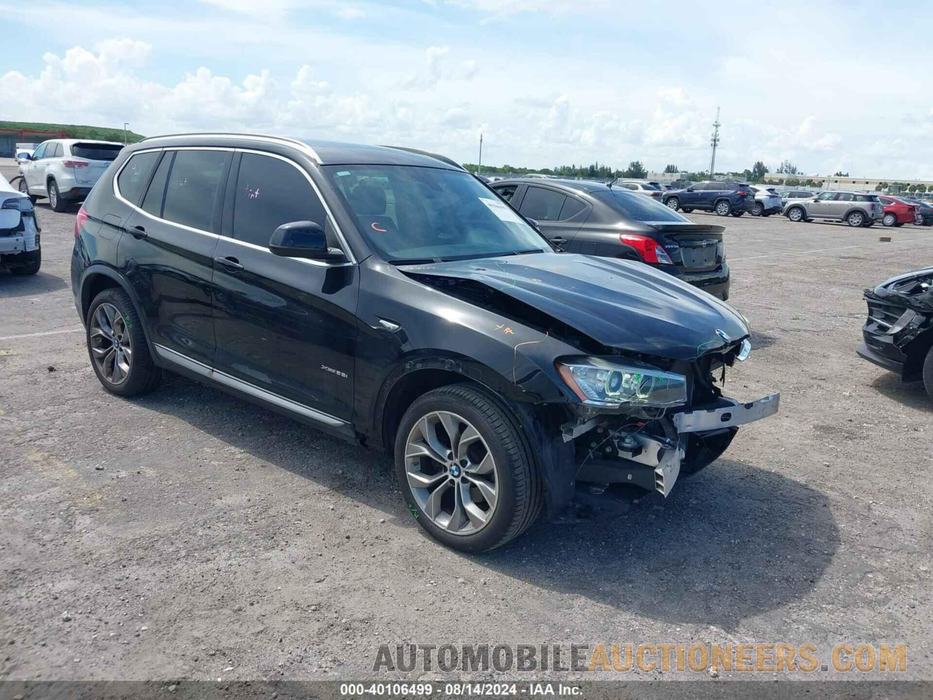 5UXWX9C38H0W73144 BMW X3 2017