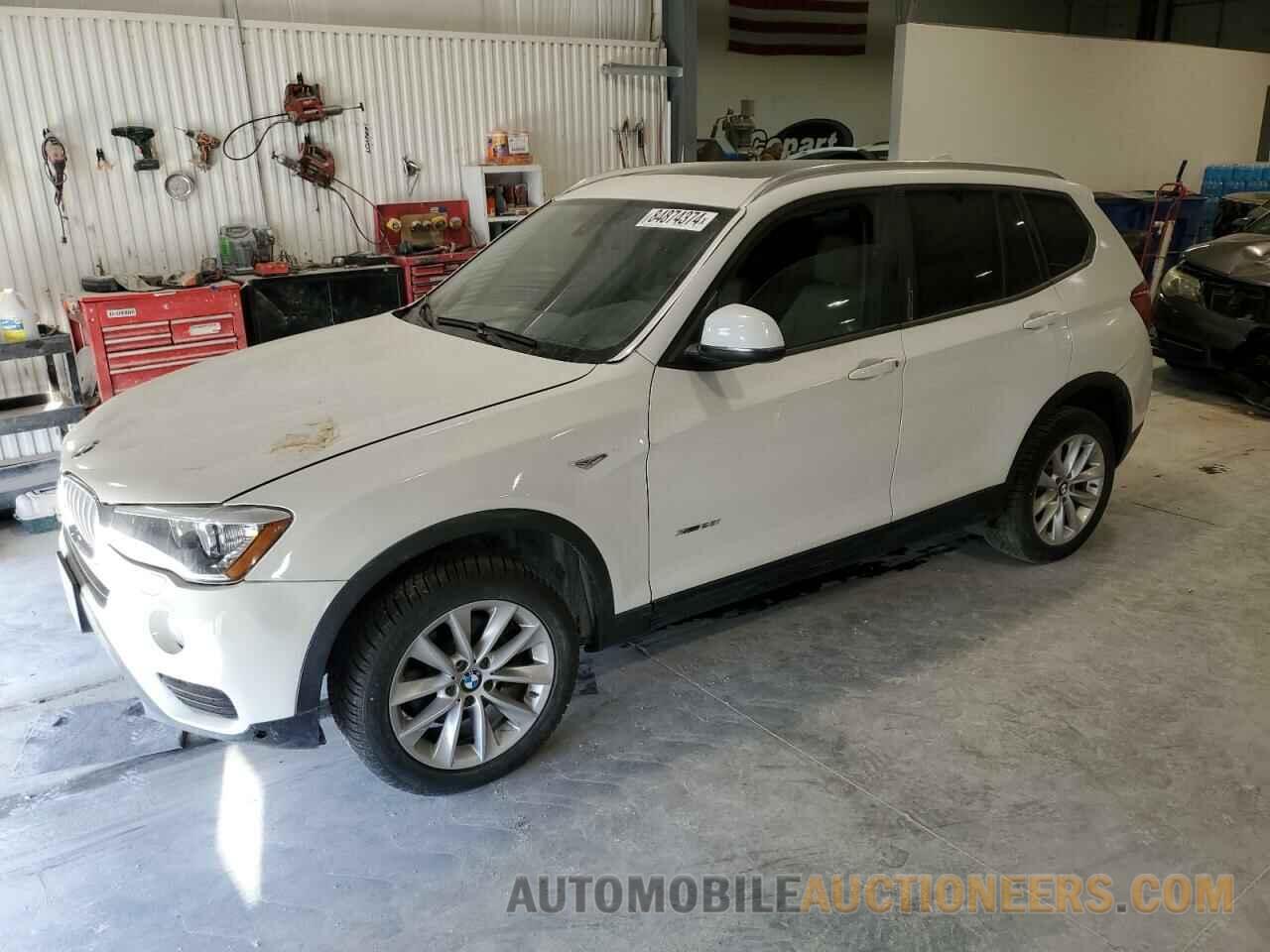 5UXWX9C39H0T18516 BMW X3 2017