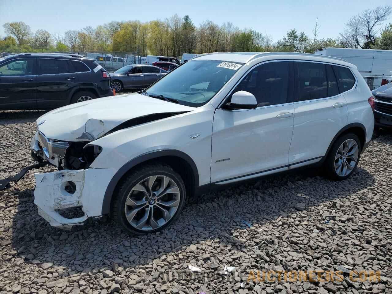 5UXWX9C39H0T19942 BMW X3 2017