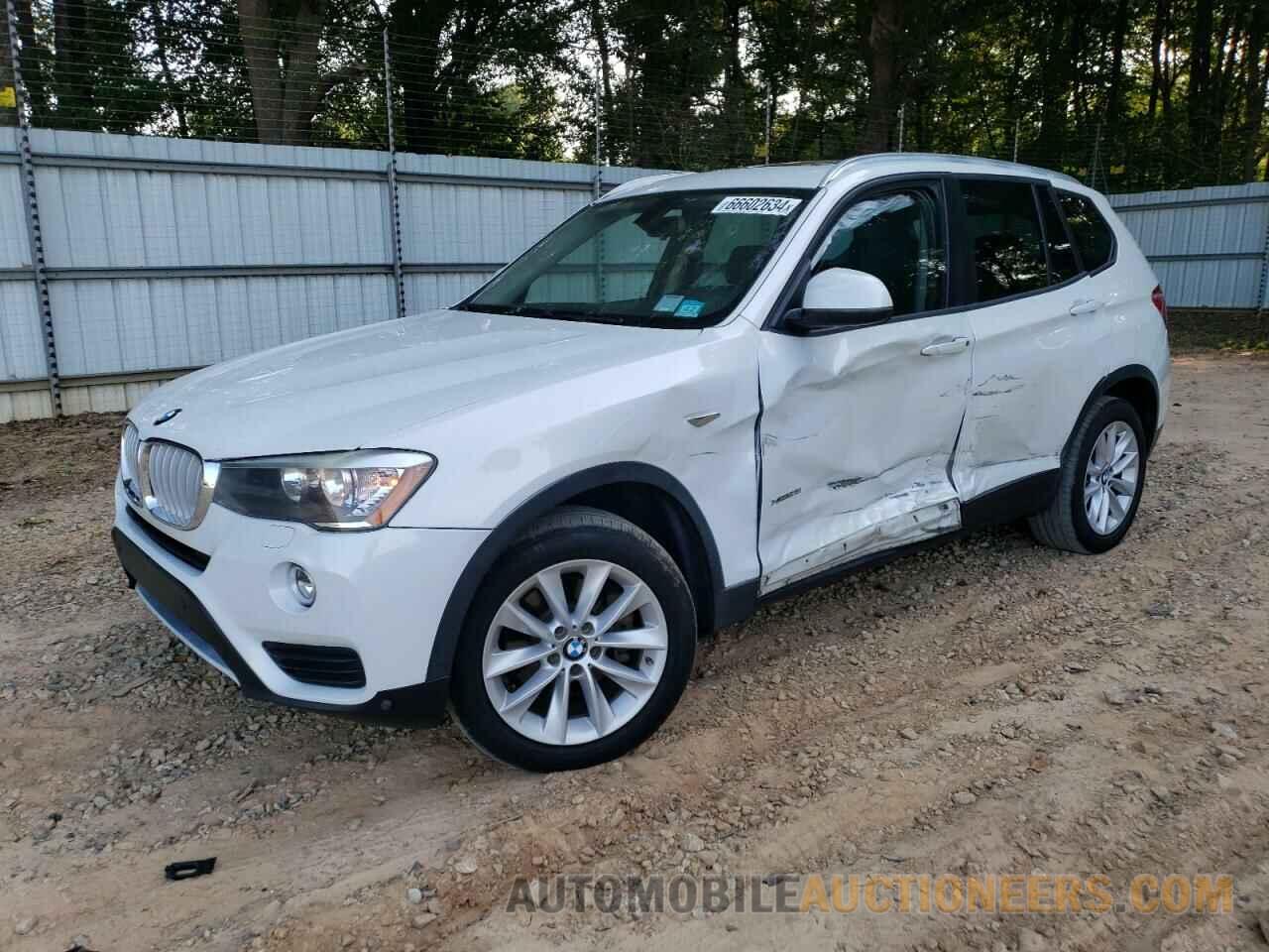 5UXWX9C39H0T20461 BMW X3 2017