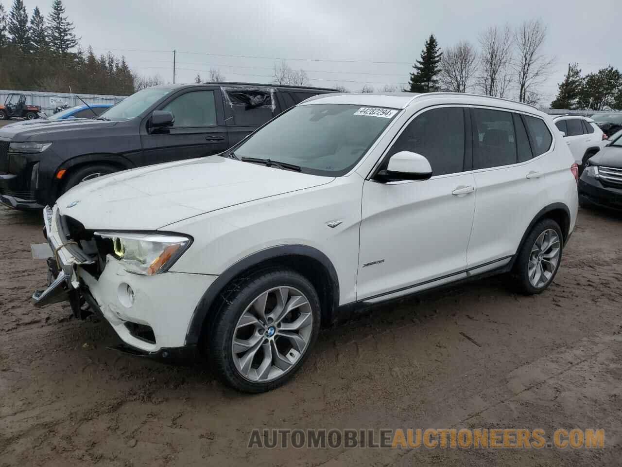 5UXWX9C39H0T21674 BMW X3 2017