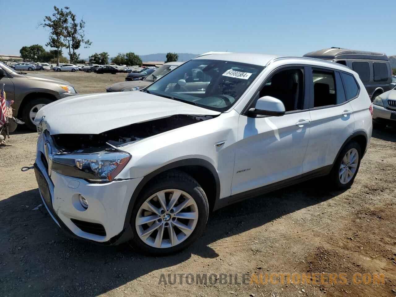 5UXWX9C39H0W67272 BMW X3 2017