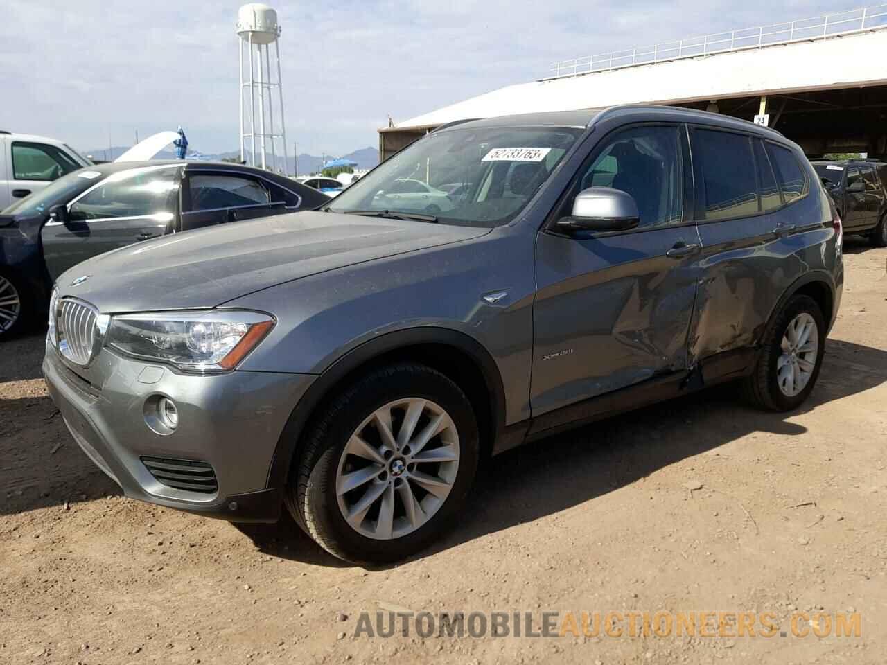 5UXWX9C39H0W67899 BMW X3 2017