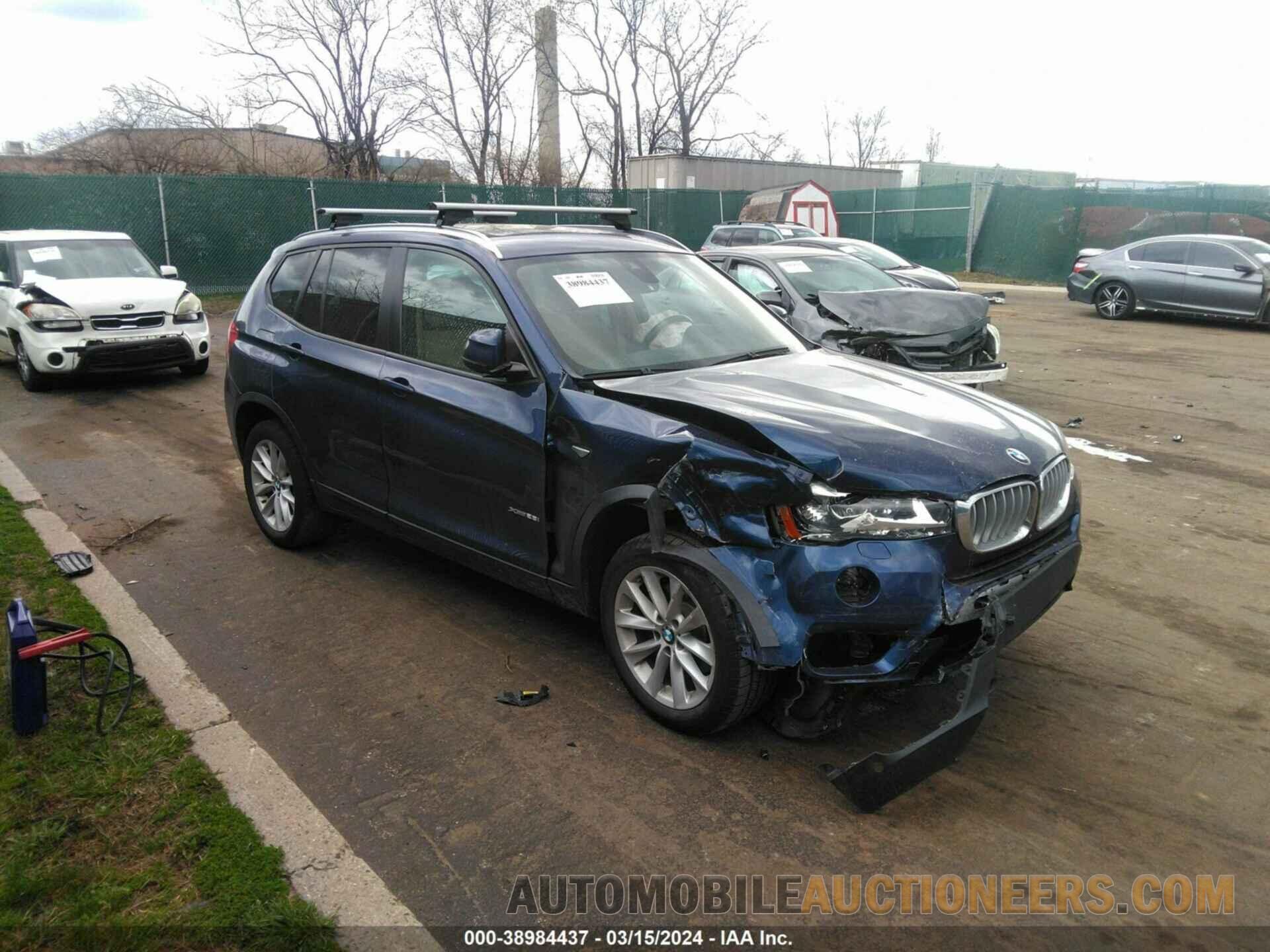 5UXWX9C39H0W70897 BMW X3 2017