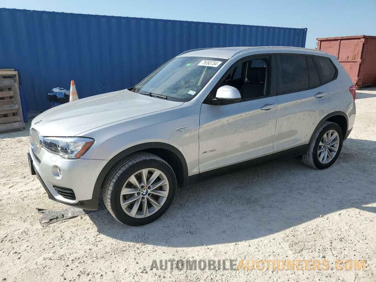 5UXWX9C39H0W76103 BMW X3 2017