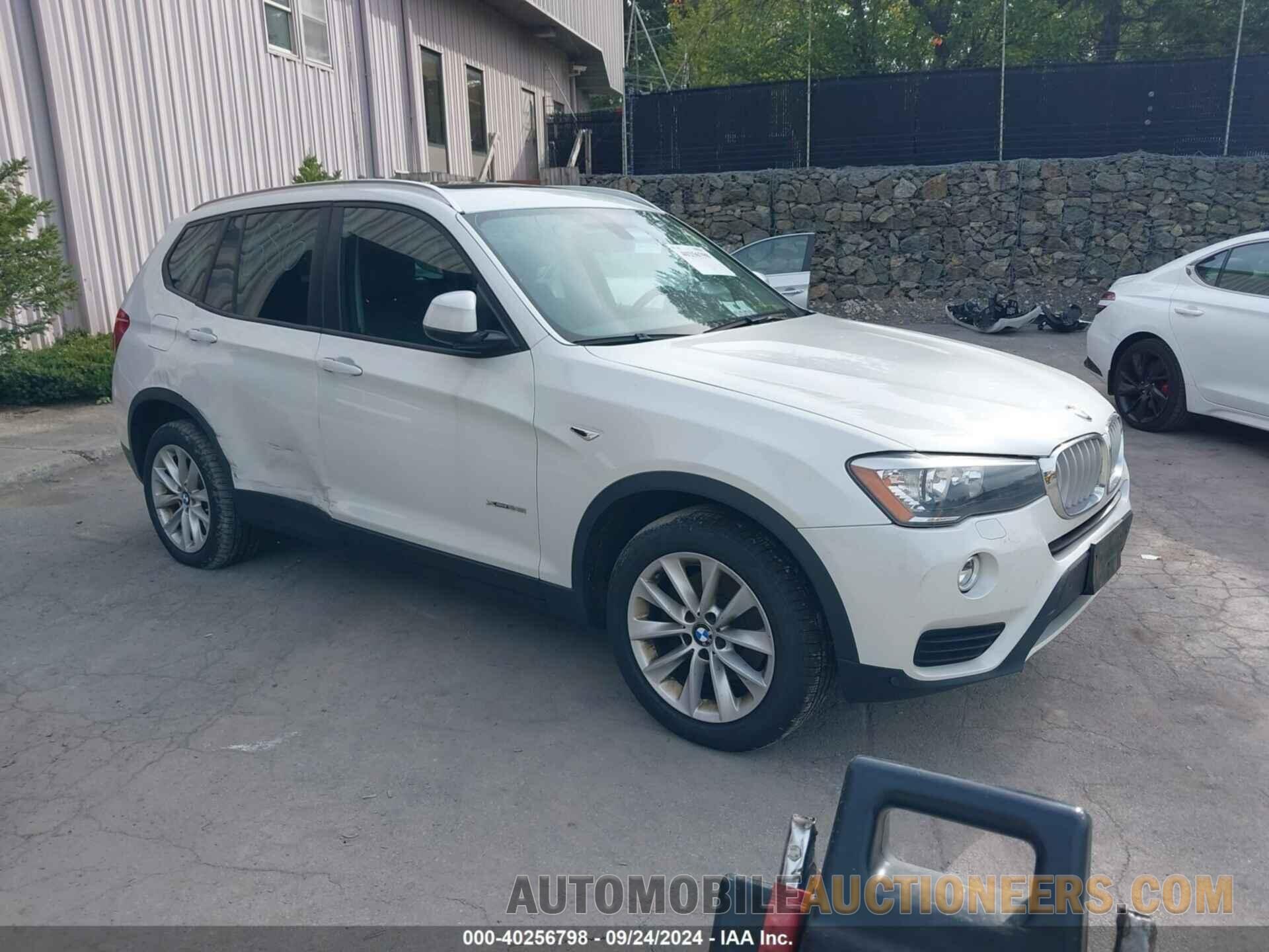 5UXWX9C39H0W76621 BMW X3 2017