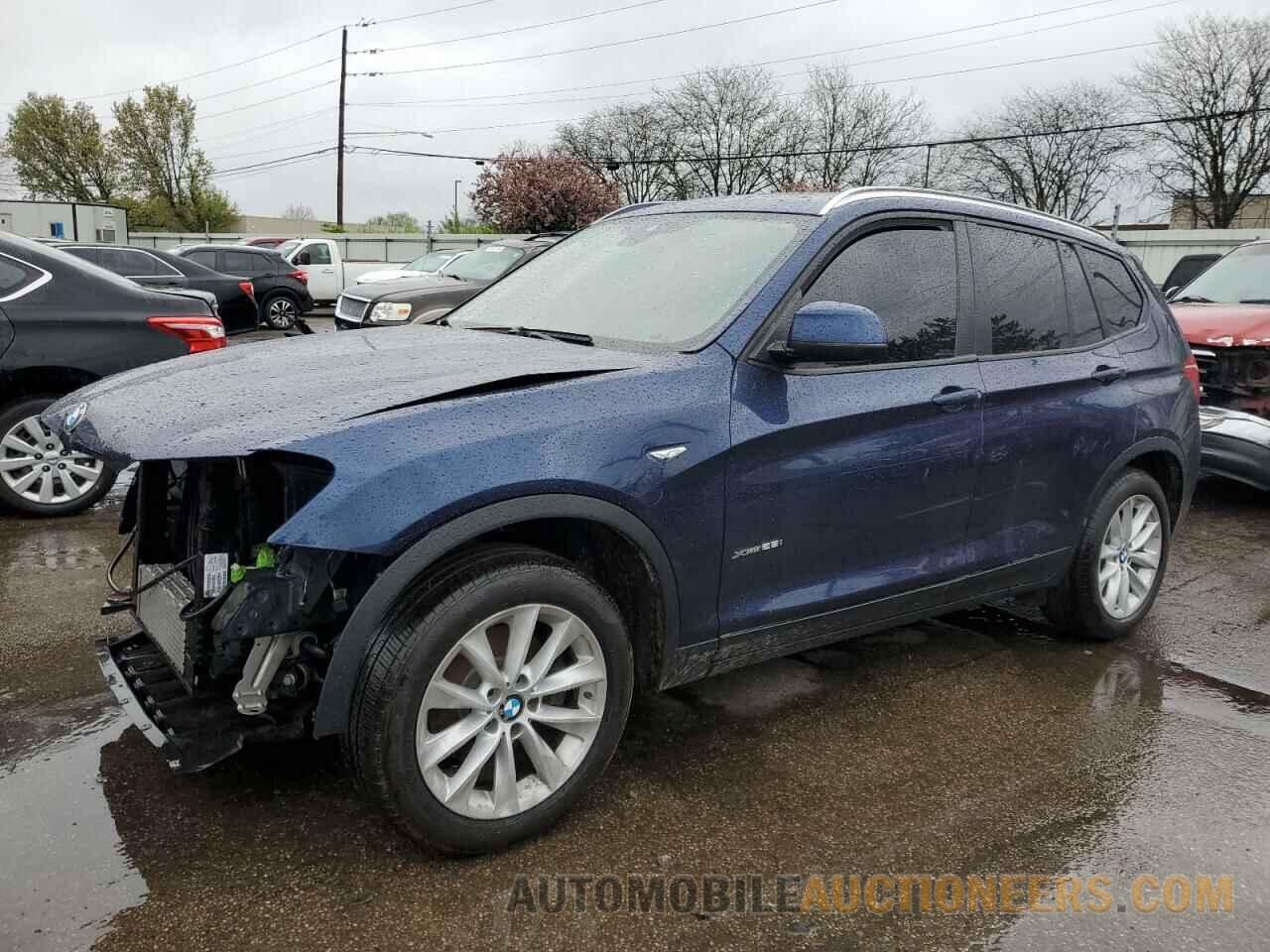 5UXWX9C3XH0T17505 BMW X3 2017