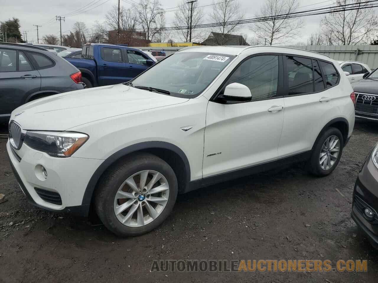 5UXWX9C3XH0T17732 BMW X3 2017