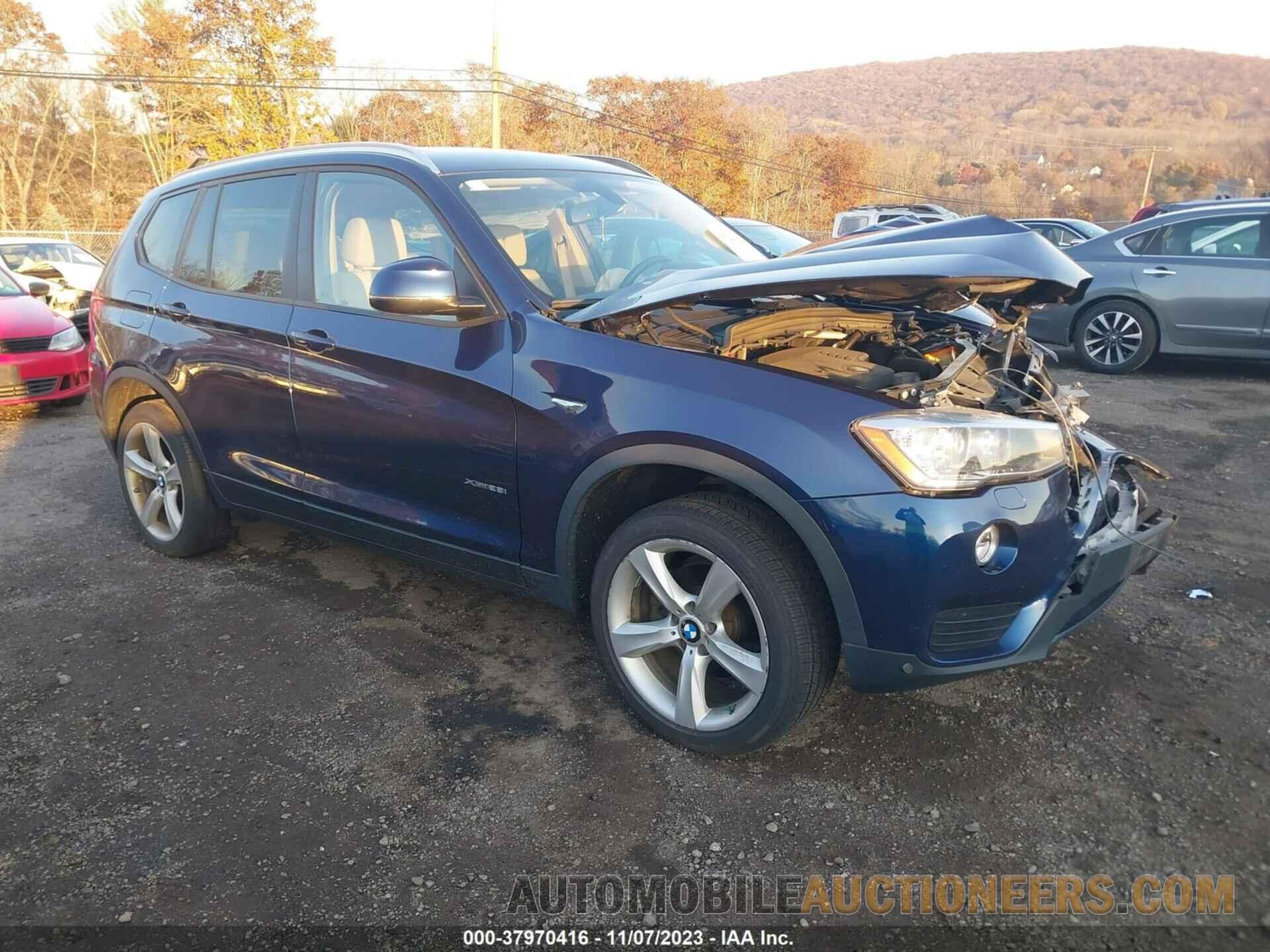 5UXWX9C3XH0T18783 BMW X3 2017