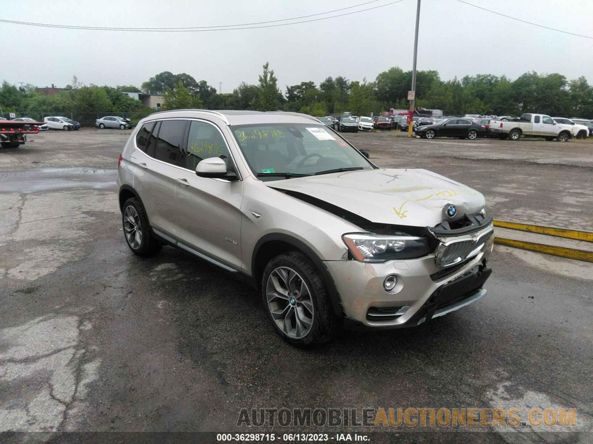 5UXWX9C3XH0T20260 BMW X3 2017