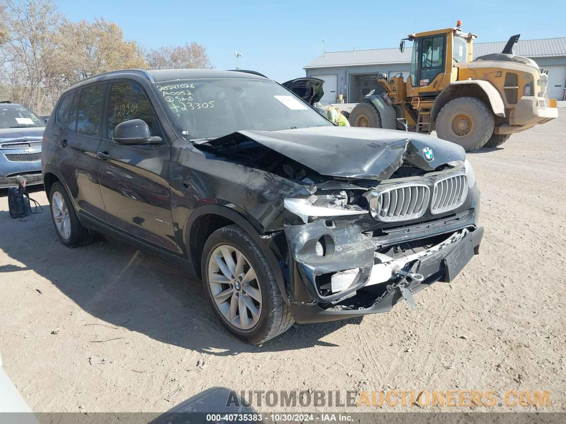 5UXWX9C3XH0T23305 BMW X3 2017