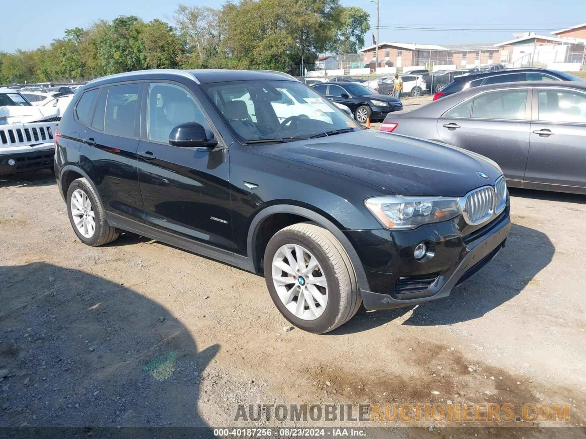 5UXWX9C3XH0T23451 BMW X3 2017