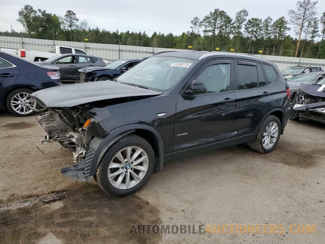 5UXWX9C3XH0T24504 BMW X3 2017