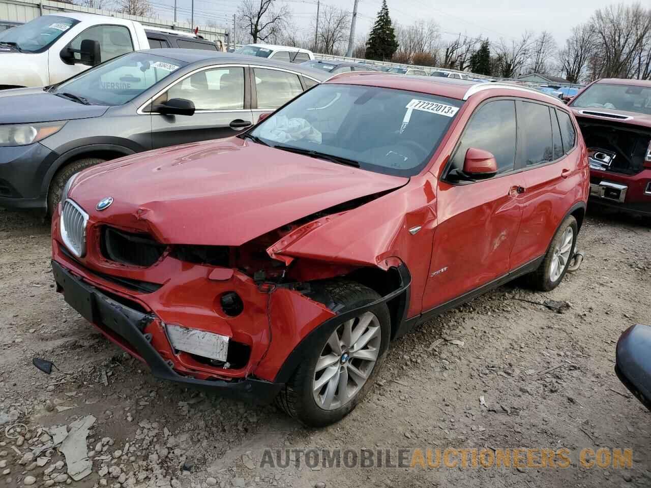 5UXWX9C3XH0W70892 BMW X3 2017