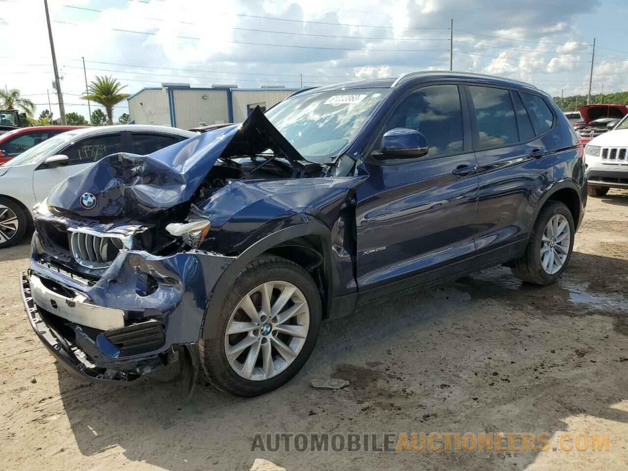 5UXWX9C3XH0W71279 BMW X3 2017