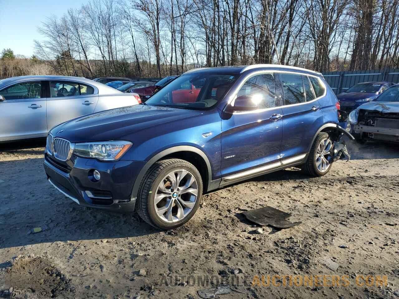 5UXWX9C3XH0W72013 BMW X3 2017