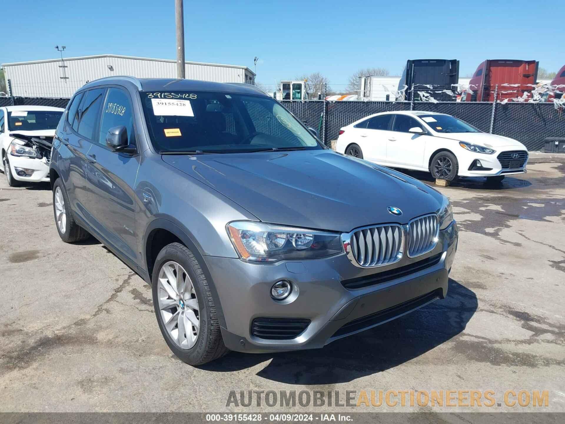 5UXWX9C3XH0W74506 BMW X3 2017