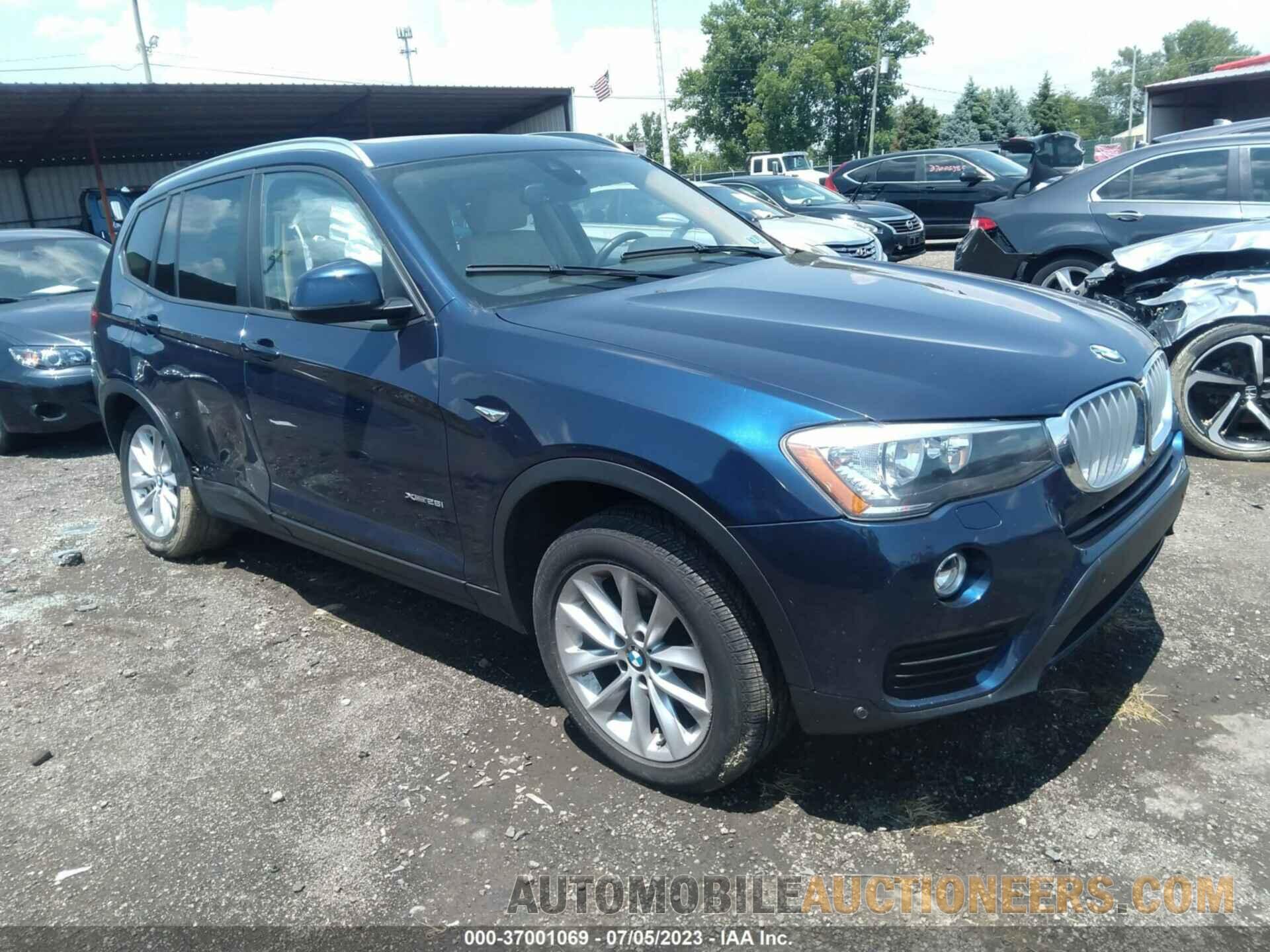 5UXWX9C3XH0W76286 BMW X3 2017