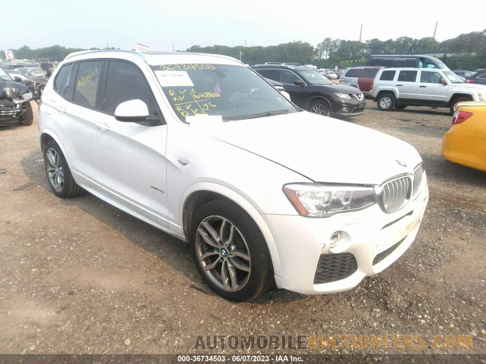 5UXWX9C3XH0W77373 BMW X3 2017