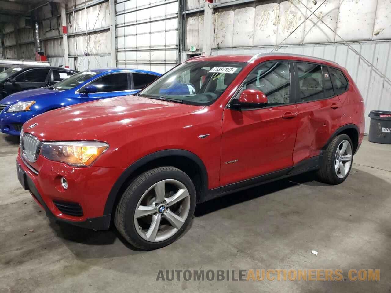 5UXWX9C3XH0W80306 BMW X3 2017