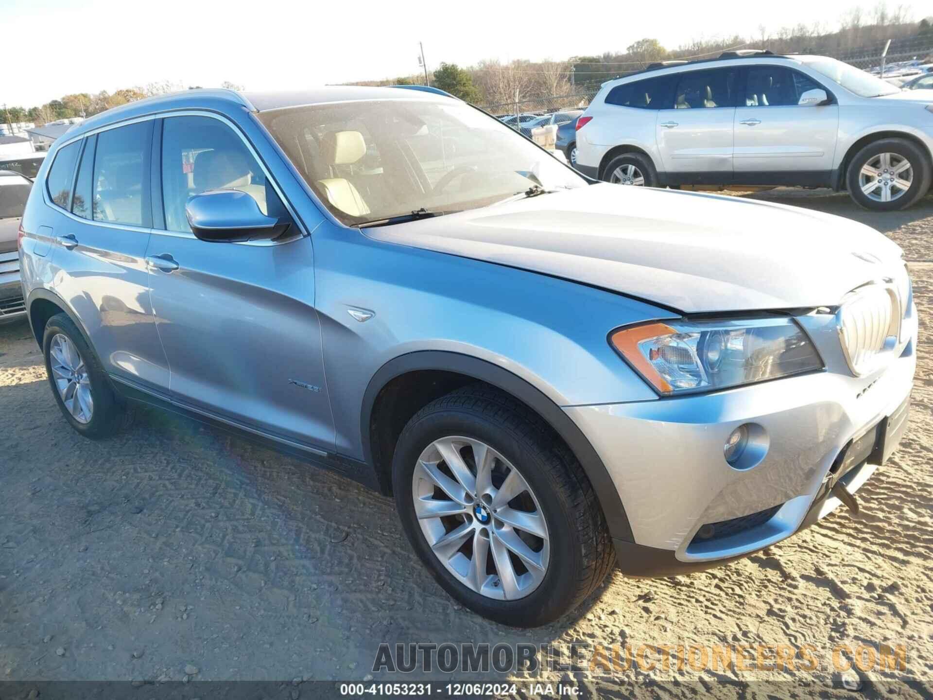 5UXWX9C50D0A23030 BMW X3 2013