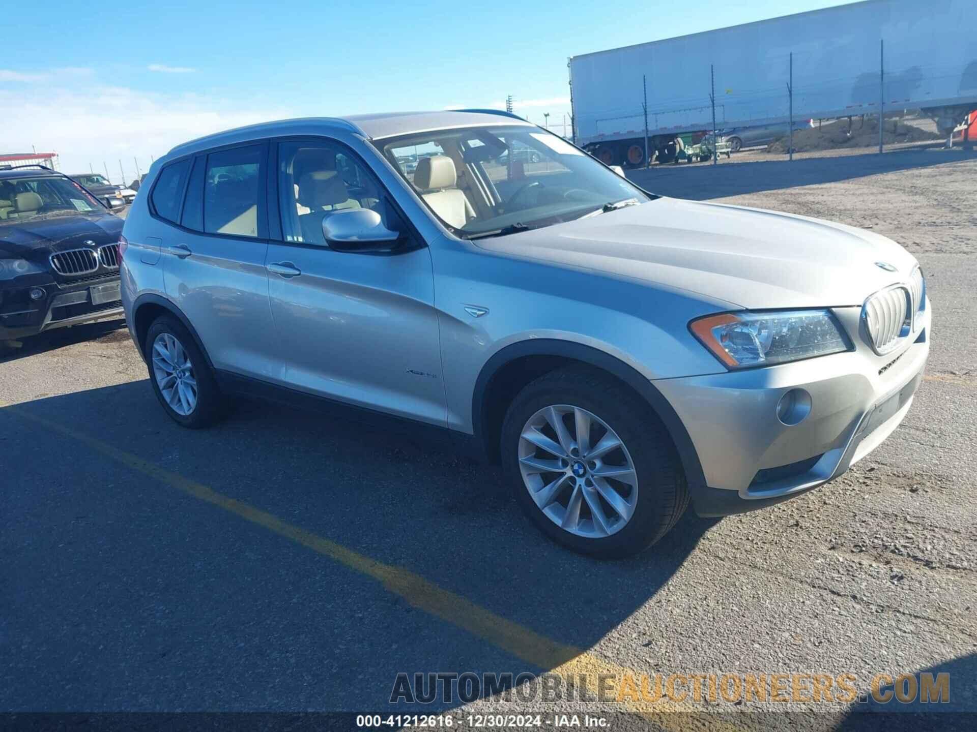 5UXWX9C50D0D01232 BMW X3 2013