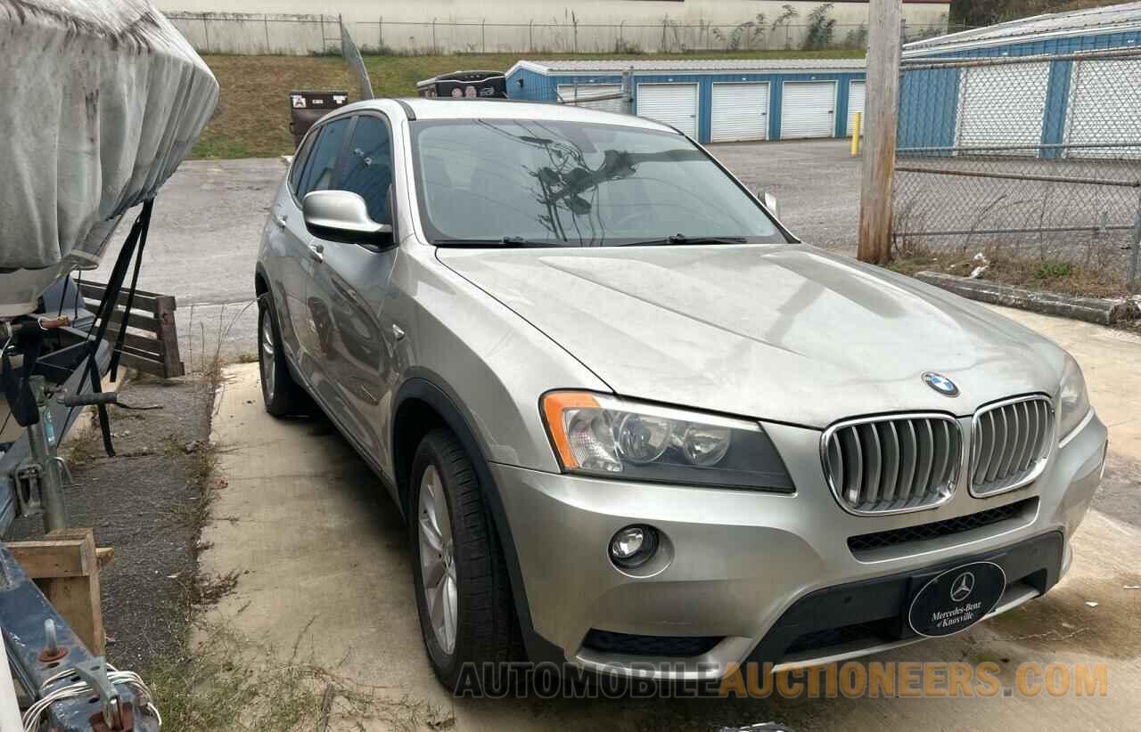 5UXWX9C50D0D07323 BMW X3 2013