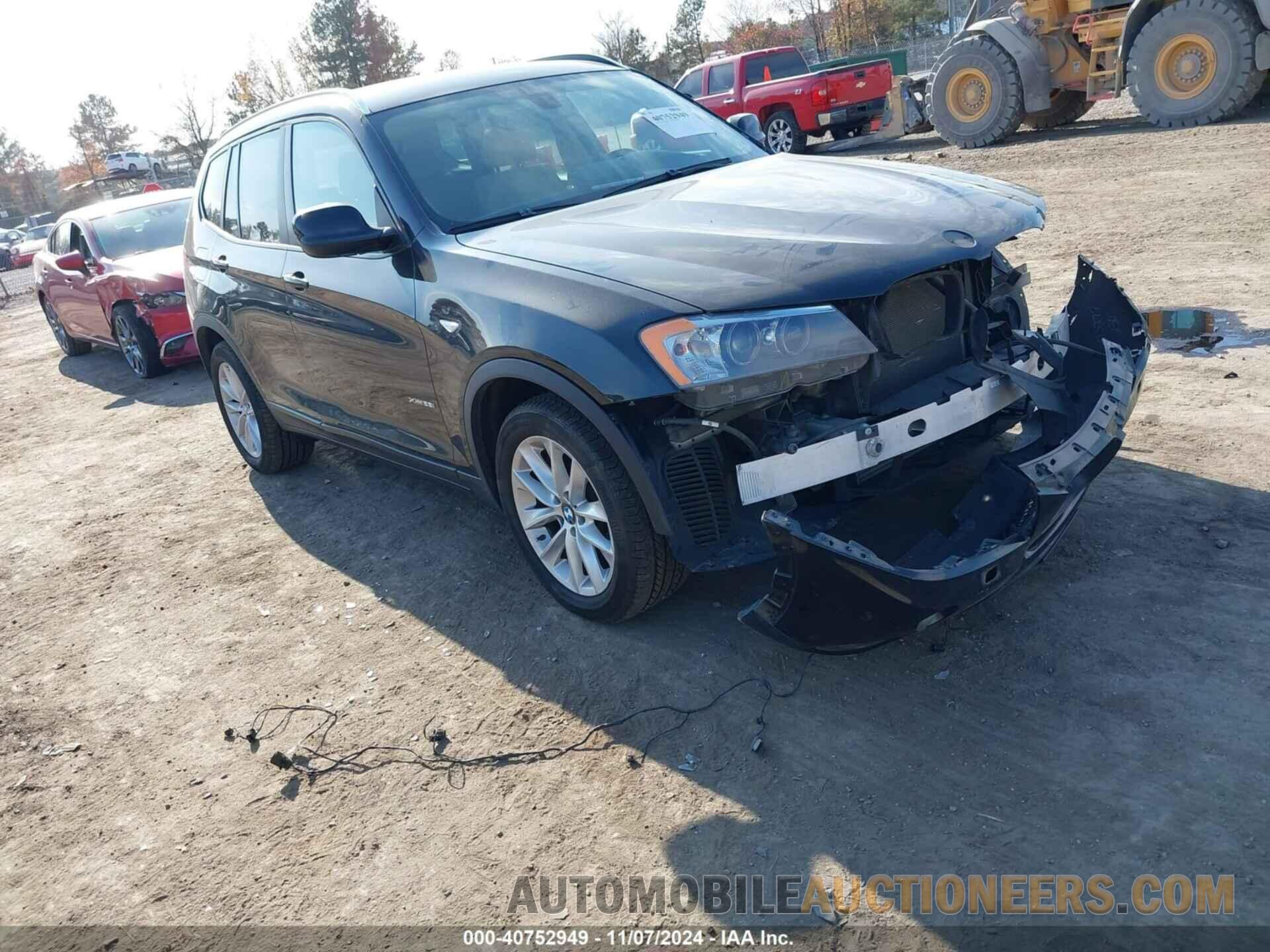 5UXWX9C50E0D22664 BMW X3 2014