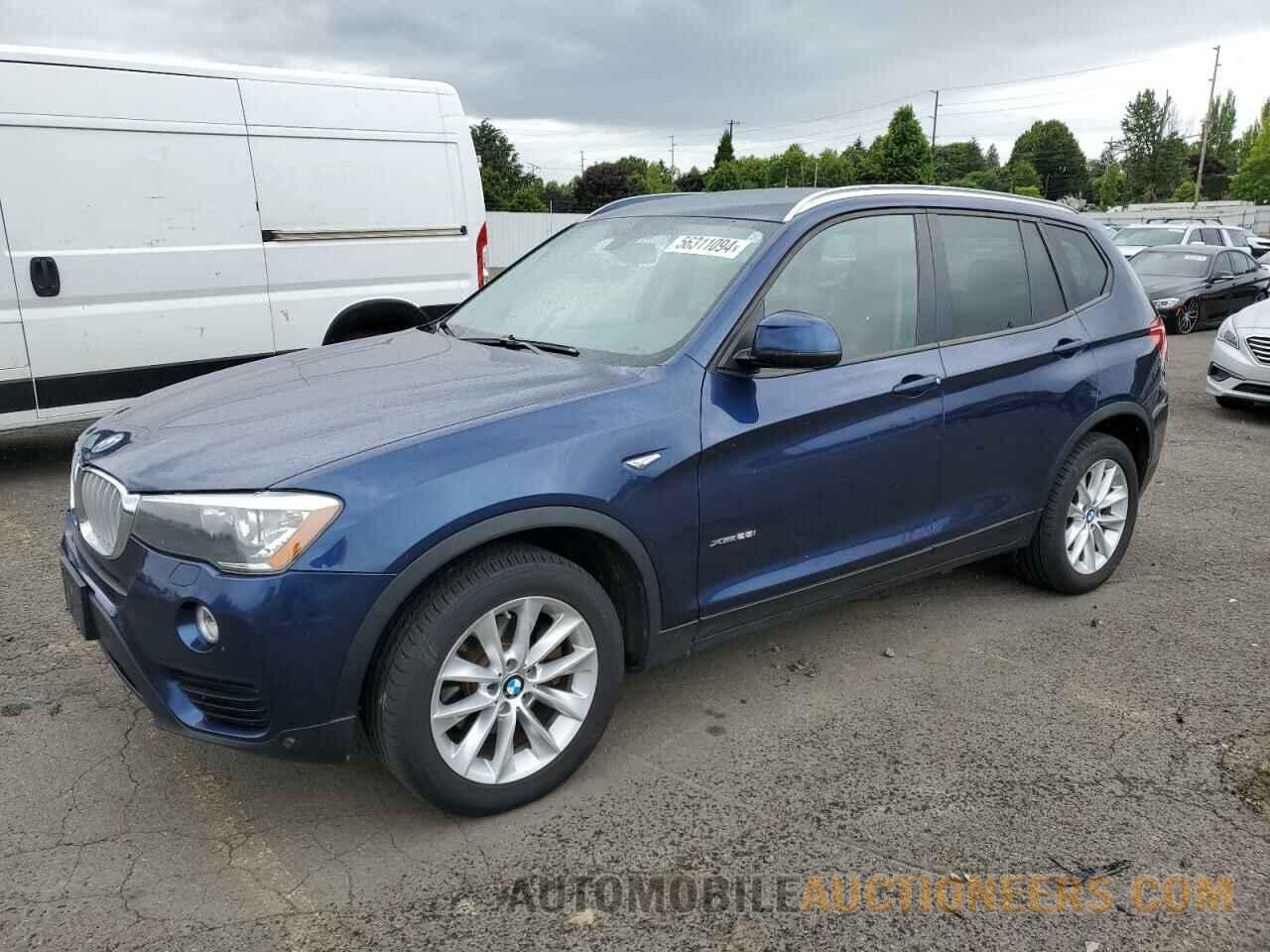 5UXWX9C50F0D47310 BMW X3 2015