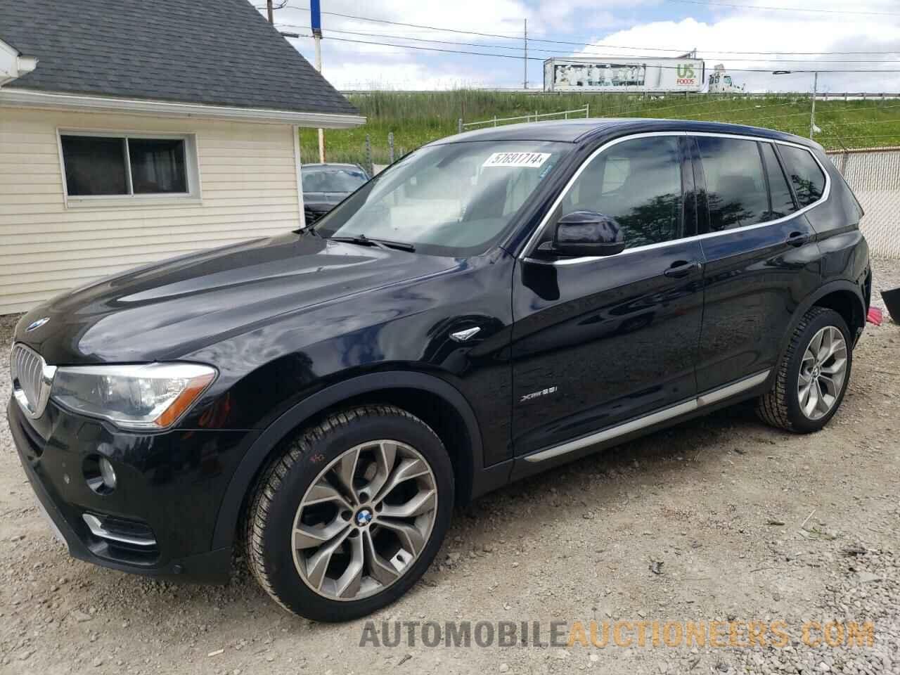 5UXWX9C50F0D48215 BMW X3 2015