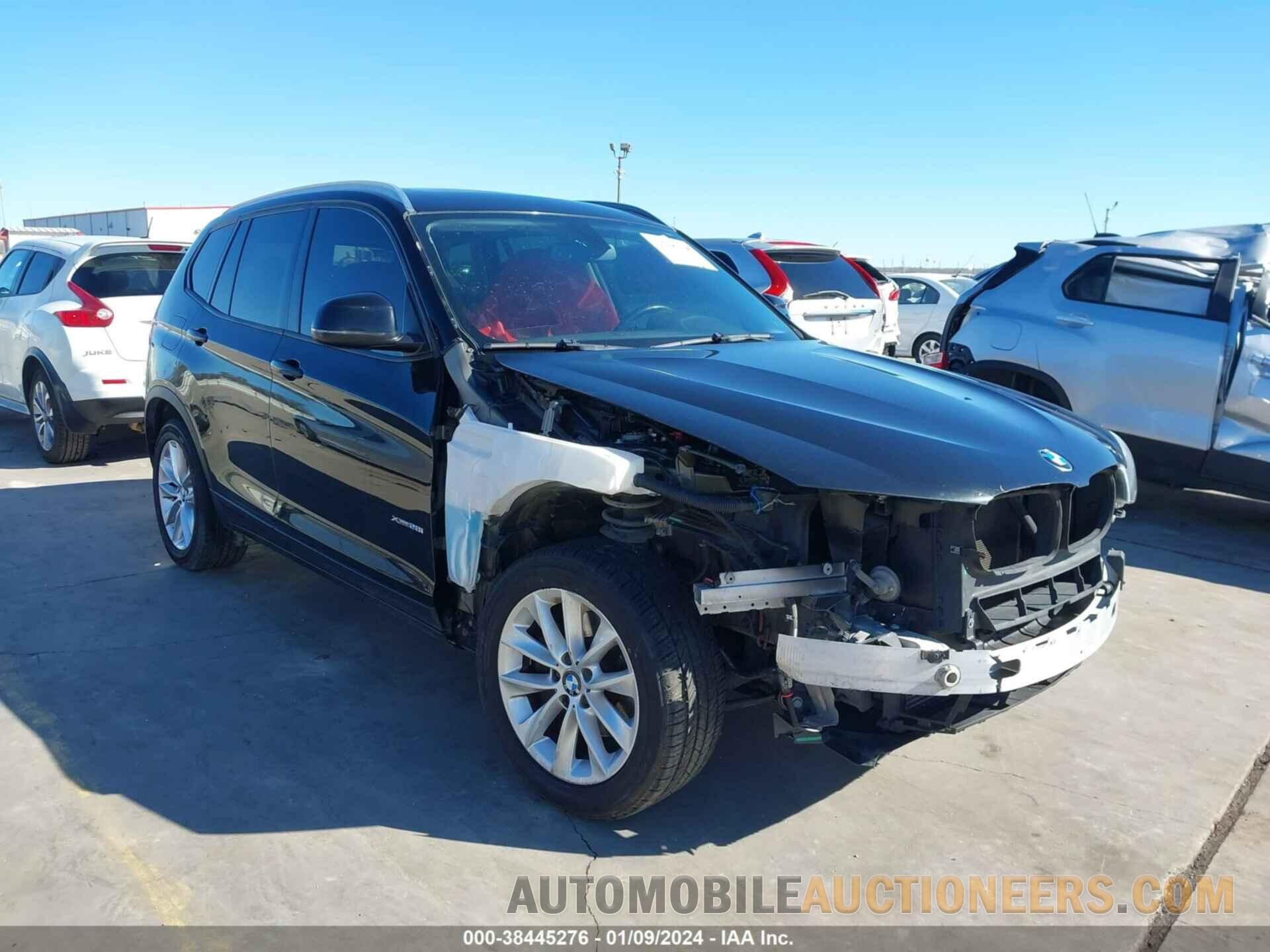 5UXWX9C50F0D48750 BMW X3 2015