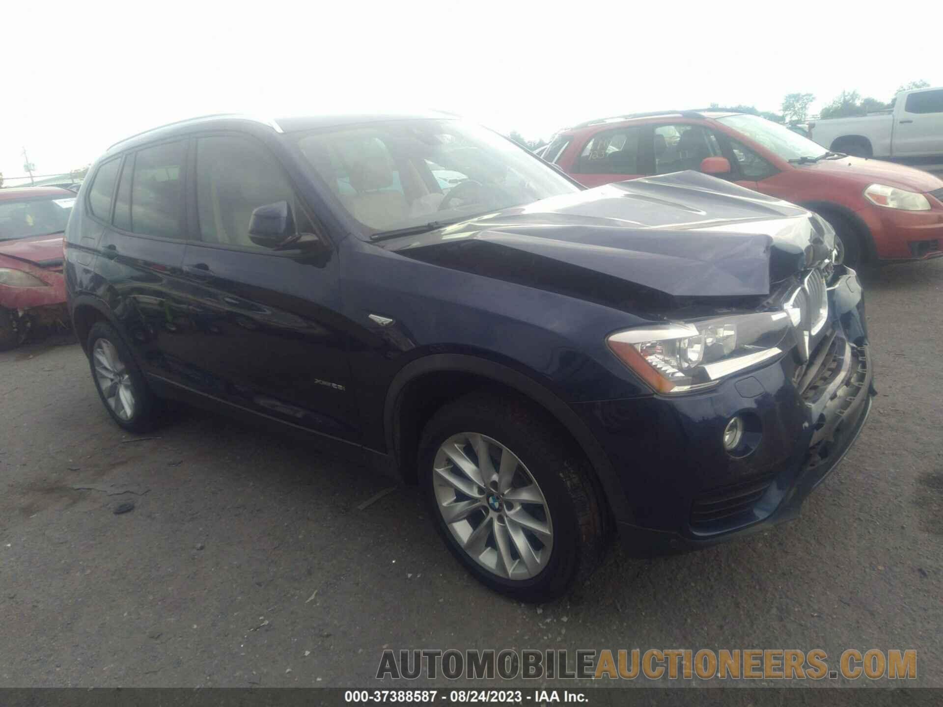 5UXWX9C50F0D48862 BMW X3 2015