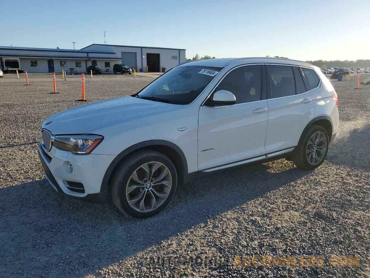 5UXWX9C50F0D49493 BMW X3 2015