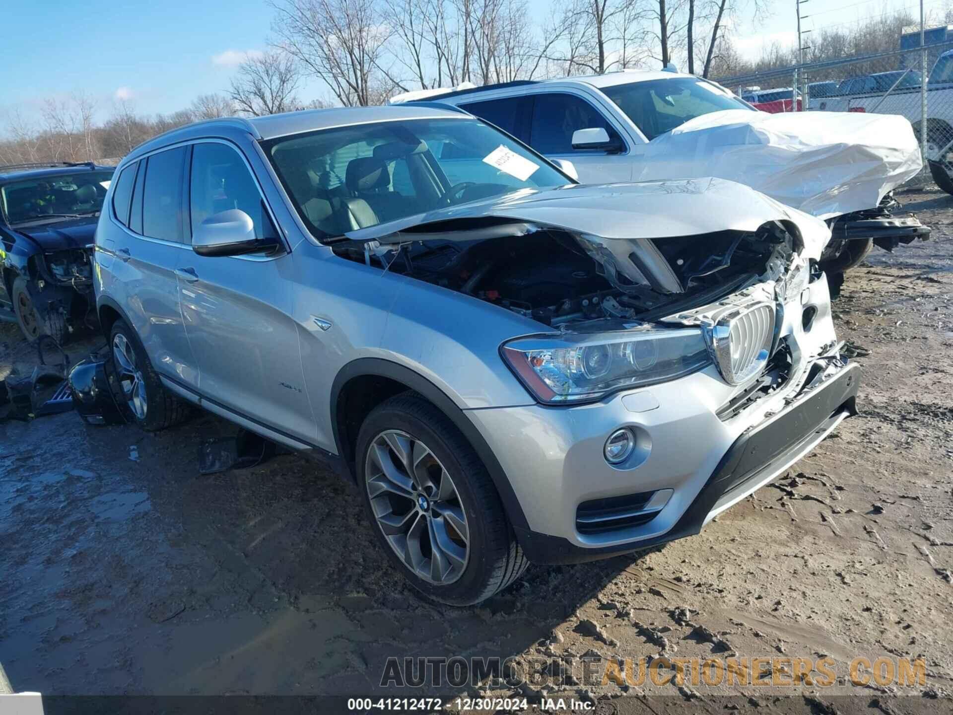 5UXWX9C50F0D49865 BMW X3 2015