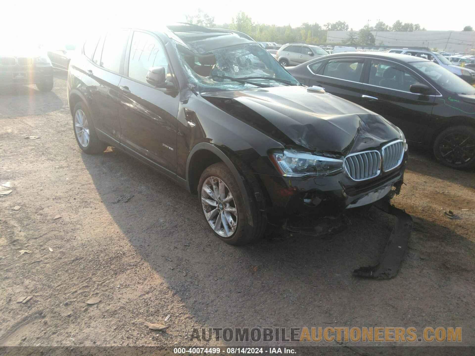 5UXWX9C50F0D51759 BMW X3 2015