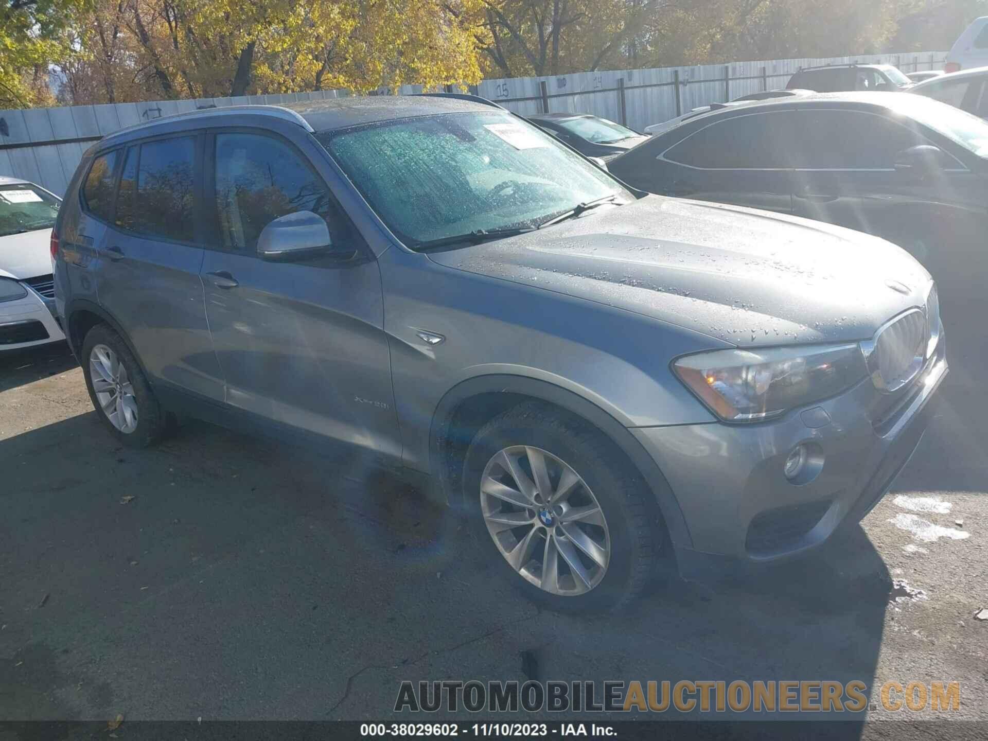 5UXWX9C50F0D54631 BMW X3 2015