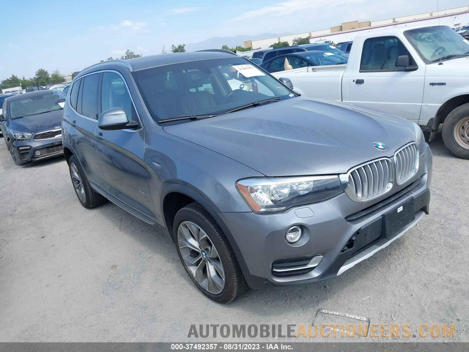 5UXWX9C50F0D57254 BMW X3 2015