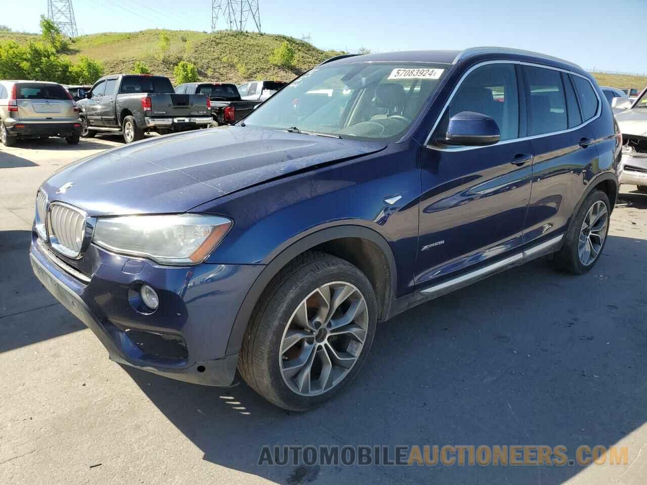 5UXWX9C50F0D59165 BMW X3 2015