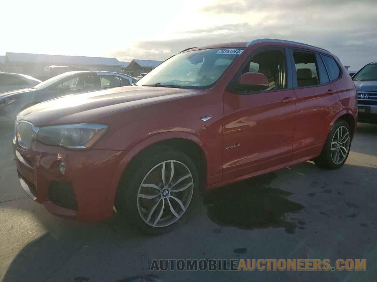 5UXWX9C50F0D61451 BMW X3 2015