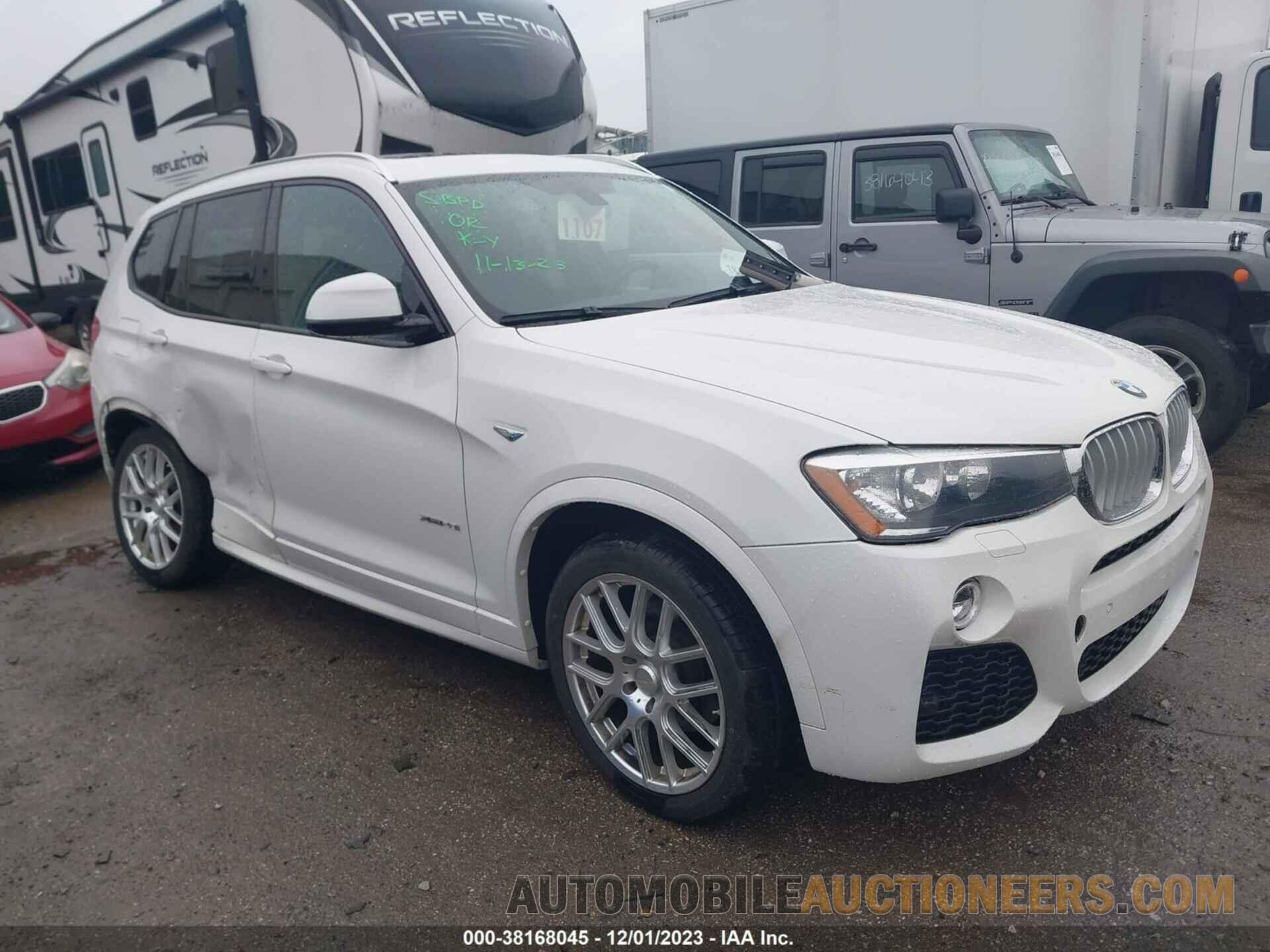 5UXWX9C50F0D61594 BMW X3 2015